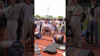 Deadlift competition 310 kg 