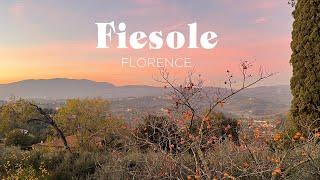 Living in Fiesole / Panoramic view of Florence / Walking around the city‍