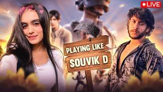 PLAYING LIKE SOUVIK D  #bgmi #bgmilive #girlgamer #livestream