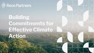 Building Commitments for Effective Climate Action