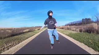 Inline Skating through Nature Trail