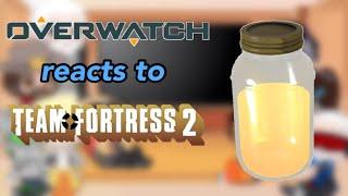 Overwatch reacts to Team Fortress 2 |meet the jarate|