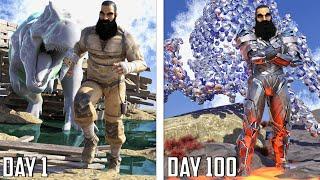 I Spent 100 Days In Ark OMEGA... Here's What Happened