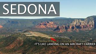 Flying to Sedona Arizona | Bucket List Airport | Beautiful City and Mountains