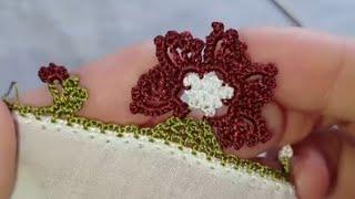 #crochet#puntillas#kinitting#handmade#566.TIĞ OYASI İĞNEDEN TIĞA TASARIM