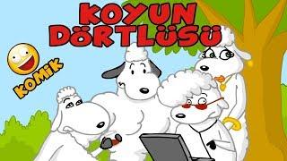 Koyun Dörtlüsü Komik Çizgi Animasyon Film