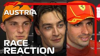 Drivers React After The Race | 2024 Austrian Grand Prix