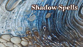 Shadow Spells ️ Get the Most Out of Van Dyke Brown in Your Acrylic Pours