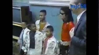 Michael Jackson inaugura l' Auditorium  1989 Bad Era (sub Ita)