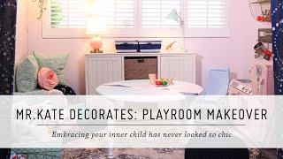 Mr. Kate Decorates: Playroom Makeover | Pillowfort Home Decor & DIY Interior Design