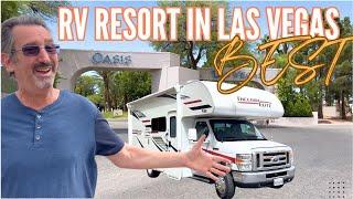 Best RV RESORT in LAS VEGAS NEVADA (Oasis RV Resort Las Vegas)