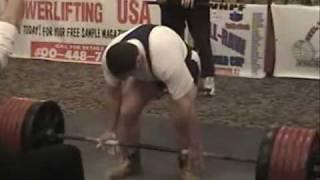 Deadlift  Tee Skinny Man(Usa) vs Zurab Dzamukashvili(Geo)