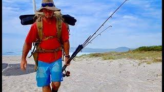 Ocean Catch and Cook Hiking Adventure... Sun, Sharks and solitude...