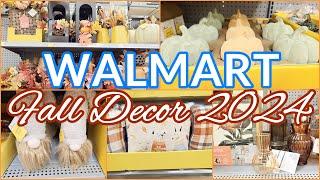 WALMART FALL DECOR 2024 NEW FINDS! SHOP WITH ME