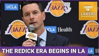 JJ Redick's Press Conference: The New Lakers Coach Talks Inexperience, LeBron, Anthony Davis, etc.