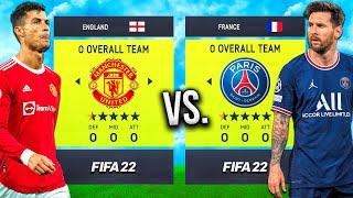 0 Overall Club vs. 0 Overall Club... in FIFA 22! 