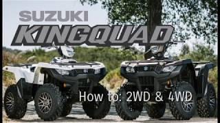 King Quad 2wd/4wd How To