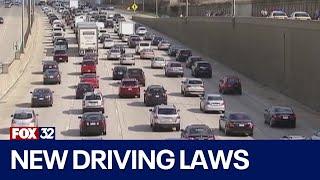 New Illinois driving laws for 2025