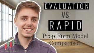 Best Prop Firm Funding Type Comparison My Forex Funds | Evaluation vs Rapid