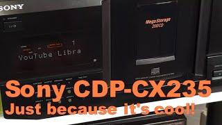 Sony CDP-CX235 Megastorage - 200 CD unit overview