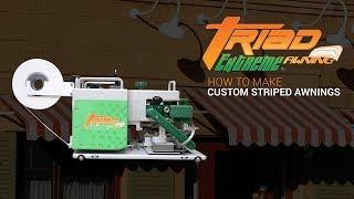 How to Weld Custom Striped Awnings – Triad Extreme l Miller Weldmaster