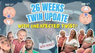 26 Weeks Pregnant with Twins: Unexpected Twists at Doctor's Appointment