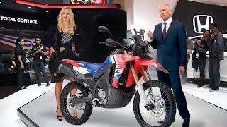 2025 NEW HONDA CRF300 Raly and CRF300L EXHIBITED AT EICMA WITH A MORE ERGONOMIC DESIGN