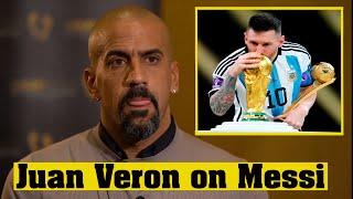 (English Sub) Juan Sebastian Veron on Argentina winning WC "Messi & Maradona are in the same place."