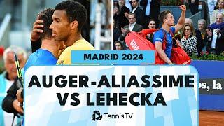 Felix Auger-Aliassime vs Jiri Lehecka: Highlights & Reaction | Madrid 2024