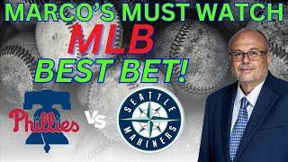 Philadelphia Phillies vs Seattle Mariners Picks and Predictions Today | MLB Best Bets 8/3/24