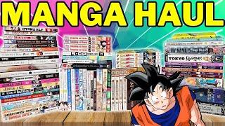 Huge Manga Haul Unboxing 70+ Volumes