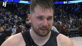 Luka Doncic talks Game 6 win vs OKC Thunder, FULL Postgame Interview 