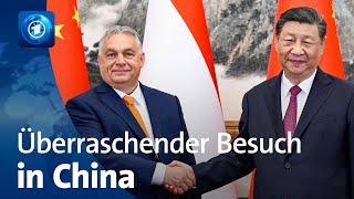 Ungarns Premier Orban auf „Friedensmission“ bei Chinas Staatschef Xi