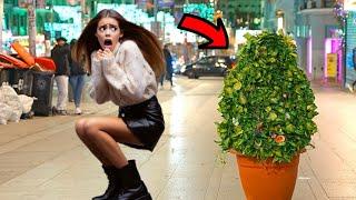 Bushman Prank in Madrid !! Scares in February