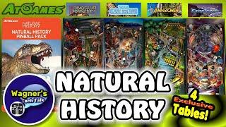 Natural History Pinball Pack Game Play: for AtGames Legends Products