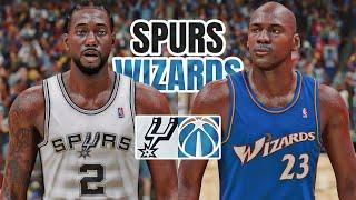 ALL-TIME SPURS vs ALL-TIME WIZARDS | NBA 2K24 (PS5)