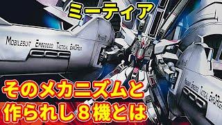 【ガンダムSEED】ミーティア　そのメカニズムと作られし8機とは【解説】