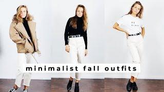 FALL LOOKBOOK 2018 | Minimalist & Thrifted Outfit Ideas