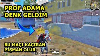 PROF ADAMA DENK GELDİM ! BU MAÇI KAÇIRAN PİŞMAN OLUR ONE MAN SQUAD PUBG MOBİLE