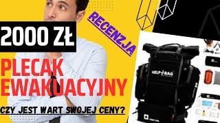 cz1-Recenzja/Help Bag plecak ucieczkowy (Prepers, survival) za 2 tysia zł, czy to warte tej ceny???