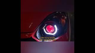 Modifikasi Headlamp Agya | Pasang Projie Biled AES TURBO GEN 2