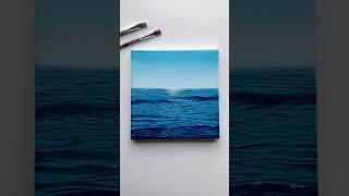 Ocean waves, a moment of calm    #art #painting #acrylic