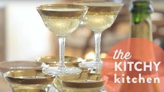 How to Make a Champagne Tower // Living Deliciously with Whitney A