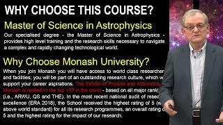 Master of Science - Astrophysics