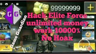 hack elite force pro sniper gun shoting unlimited money with game guardian New