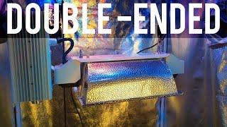 REVIEW: Double-Ended DE HPS Grow Light vs Single-Ended Bulbs for Hydroponics Garden