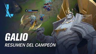 Resumen del campeón: Galio | Experiencia de juego - League of Legends: Wild Rift