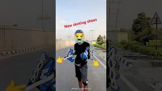 New sketing shoes #shortvideo #skating #suriyasketing #vairalshort #figureskating #video