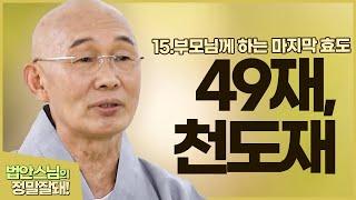 [#정말잘돼] 15회.부모님께 하는 마지막 효도 "49재, 천도재" #법안스님 #천도재 #49재