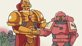 Points To Blood Ravens | Warhammer 40k Comic Dub